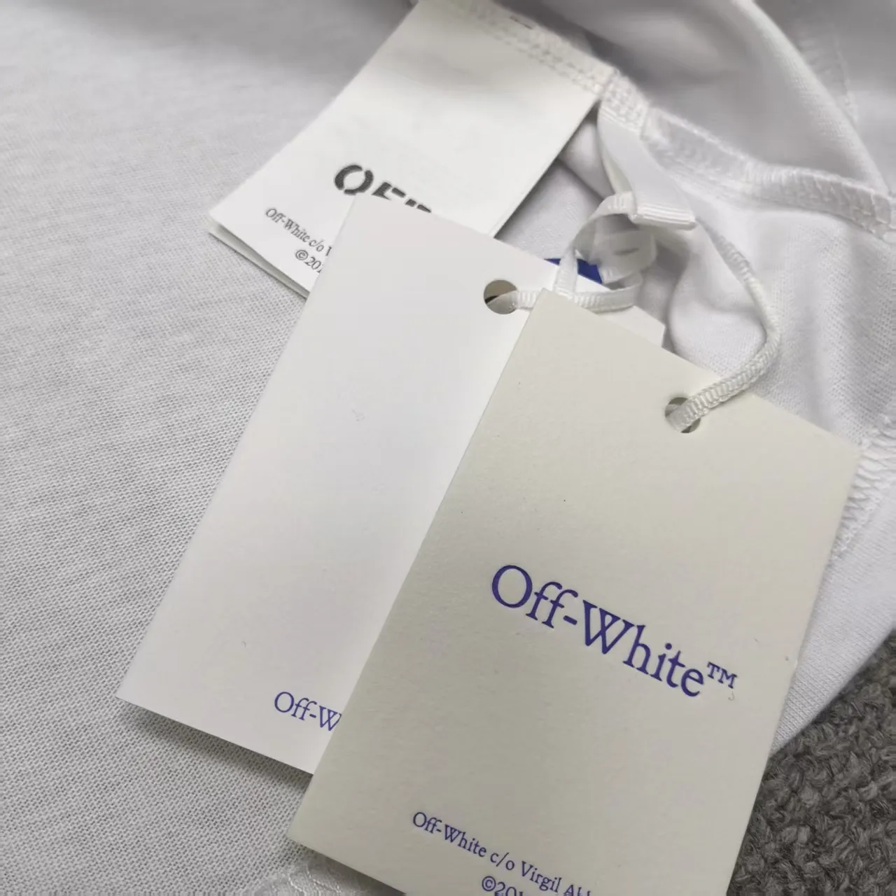 off white new loose version short-sleeved T-shirt Size: S M L XL Color: Black White Green P240